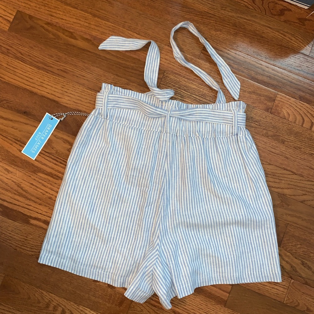 Draper James RSVP Linen blend Paperbag Shorts. Sz S. - Picture 4 of 15